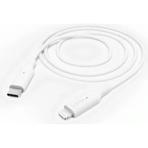 Hama USB-C naar Lightning Kabel - 1 Meter - Wit