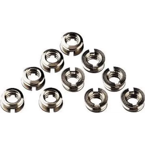 Hama Verloopnippel 1/4 3/8 10Stuks