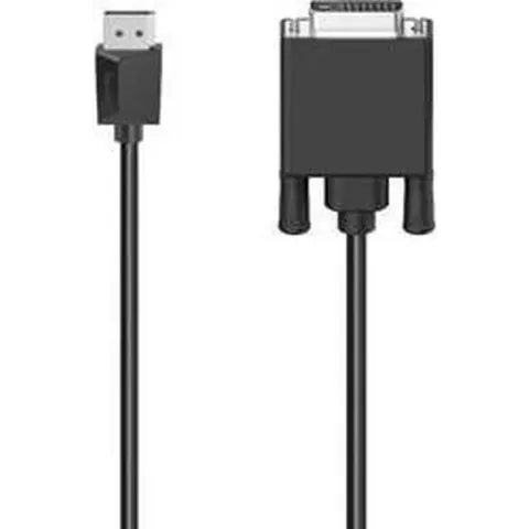 Hama VGA / DisplayPort Aansluitkabel 1.50 m 00200713 Zwart [1x VGA-stekker - 1x DisplayPort stekker]