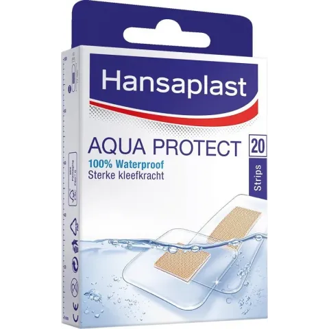 Hansaplast Aqua Protect Pleisters Waterdicht - 20 stuk