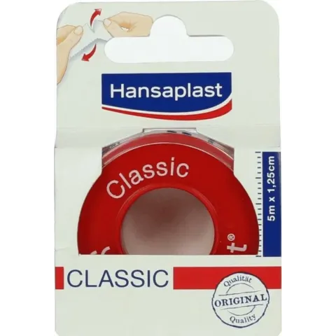 Hansaplast Classic Hechtpleister - 1.25 cm x 5 m