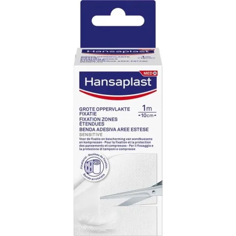Hansaplast Grote Oppervlakte Fixatie 1m x 10 cm