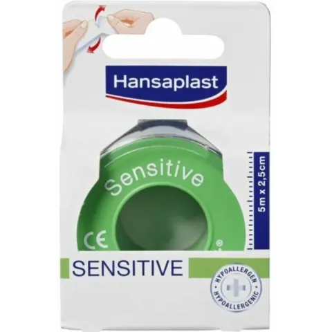 Hansaplast Hechtpleister Sensitive 5m x 2.5 cm