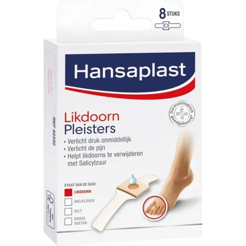 Hansaplast Likdoornpleisters - 8 stuks