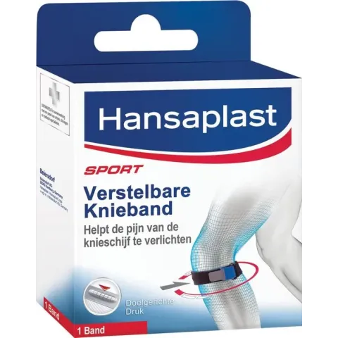 Hansaplast Sport Verstelbare Knieband - 1 stuk