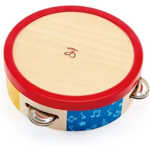 Hape Houten Tamboerijn 16,5 Cm