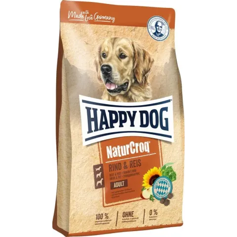 Happy Dog NaturCroq woĹ‚owina & ryĹĽ 15kg