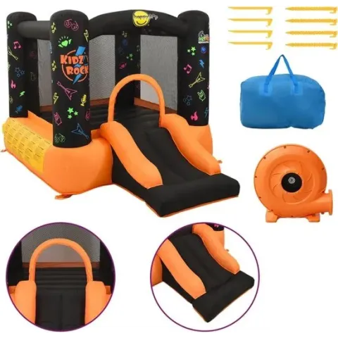 Happy Hop Springkussen met glijbaan 210x280x170 cm PVC