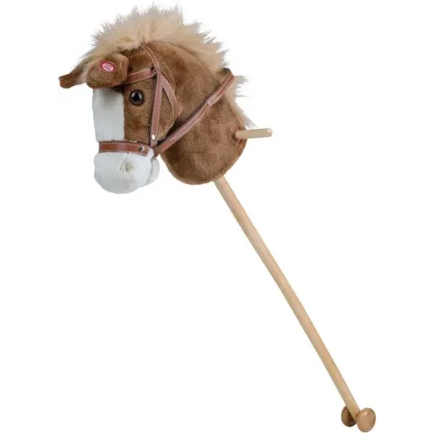 Happy People Stokpaard Bruin Met Geluid 100 Cm