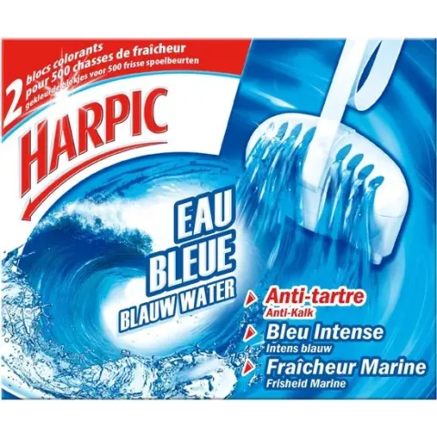 Harpic reiniger WC 'Fresh Block Blauw water'