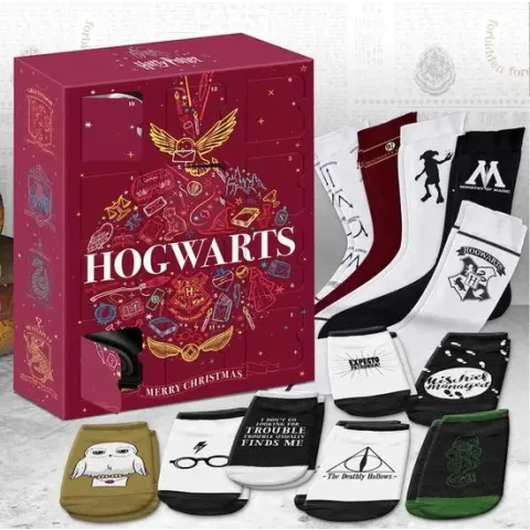 HARRY POTTER - Hogwarts - Socks advent Calenda