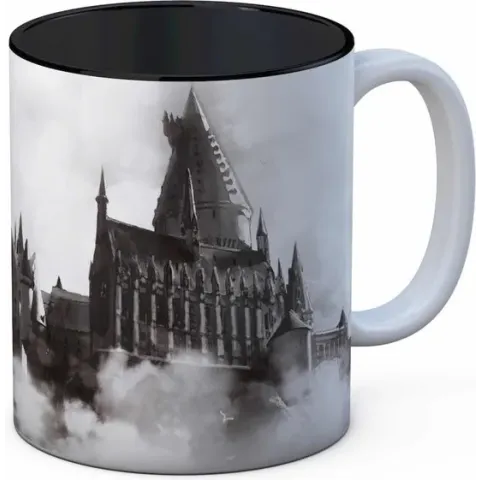 Harry Potter - Mok - Hogwarts Castle - Keramiek - Zwart en Wit