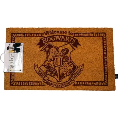 Harry Potter Welcome to Hogwarts doormat