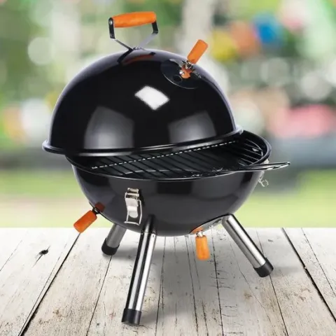 Haushalt 60331 Mini kogelgrill - zwart - 45 cm