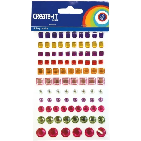 Haza Original Knutselset Create It - Diamantjes Mix 90 Stuks