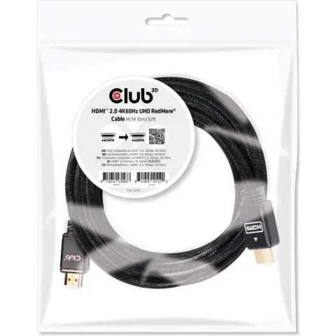 HDMI 2.0 4K60Hz RedMere cable 10m/32.8ft