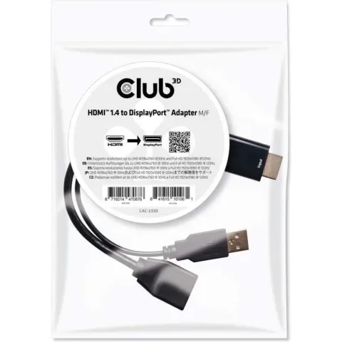HDMI to Displayport Adapter