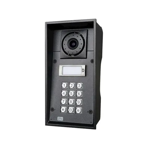 Helios/2N 2N IP Force met 1 button, HD camera en keypad & 10W speaker - IP69