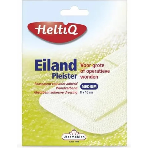 Heltiq - 8 x 10 cm - 5 stuks - Pleisters