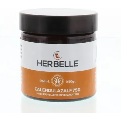 Herbelle Calendula 75% Zalf - 55 ml - Bodycrème