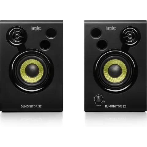 Hercules DJMONITOR 32 - DJ speakerset - Zwart