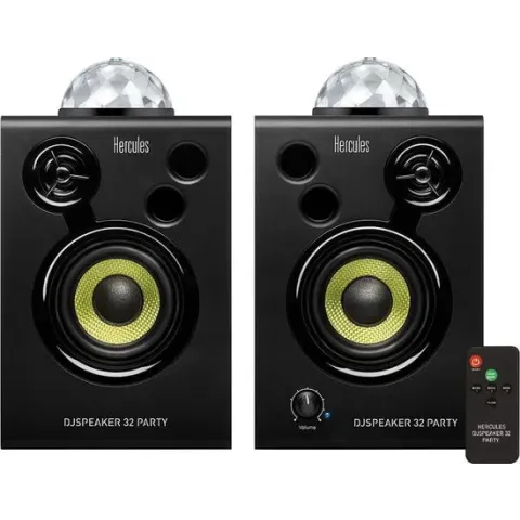 HERCULES DJMONITOR 32 PARTY - Dj speaker - zwart