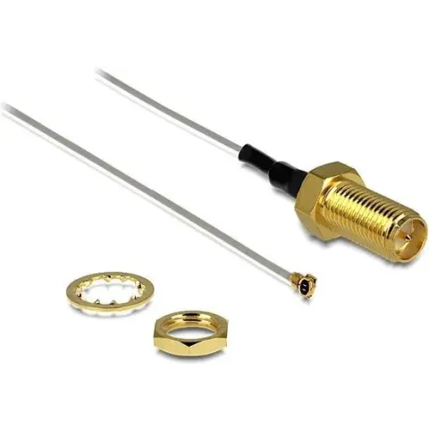 HF Kabel Delock I-PEX -> RP-SMA St/Bu 0.20m