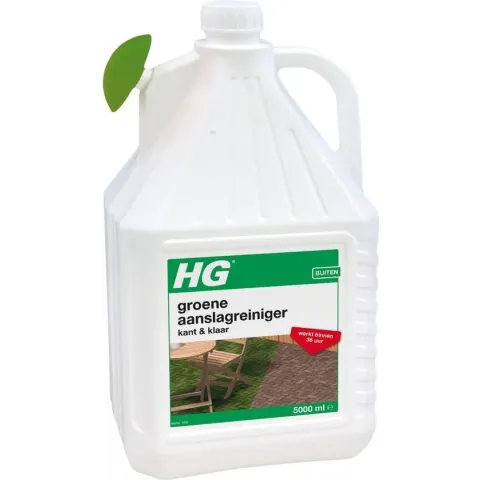 HG groene aanslagreiniger kant & klaar - 5L - geschikt voor alle ondergronden