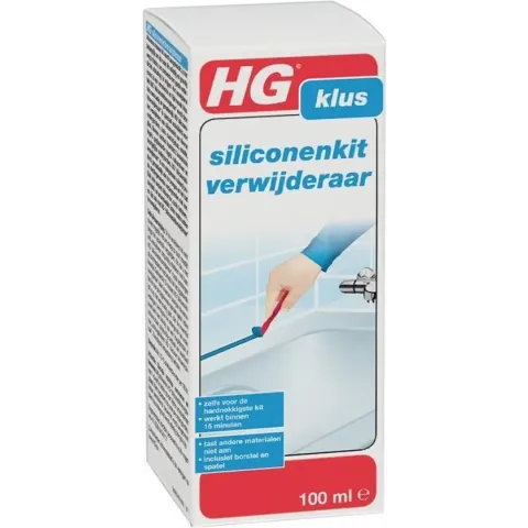 HG siliconenkitverwijderaar - 100ml - Snelwerkend effect