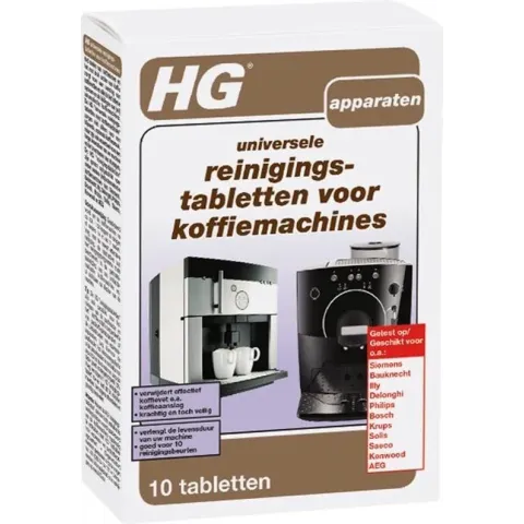 HG - Universele reinigingstabletten -10 stuks