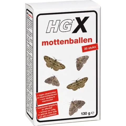 HGX mottenballen