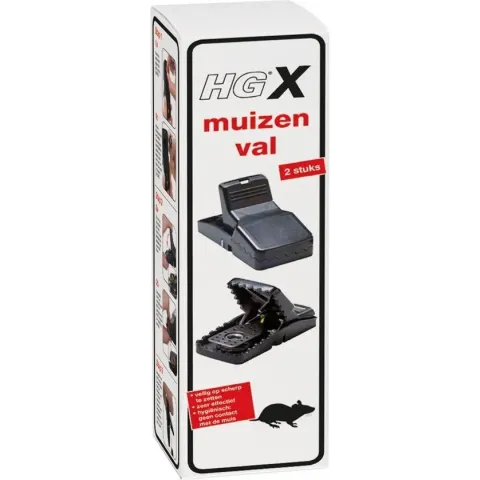 HGX muizenval - 2 stuks