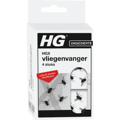 HGX vliegenvanger - 4 stuks - bevat geen giftige stoffen