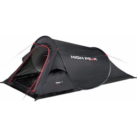 High Peak Campo Pop Up Tent - Zwart - 2 Persoons