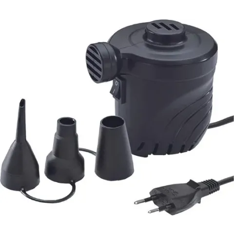 High Peak Elektrische Luchtbedpomp - 220/230V - Zwart