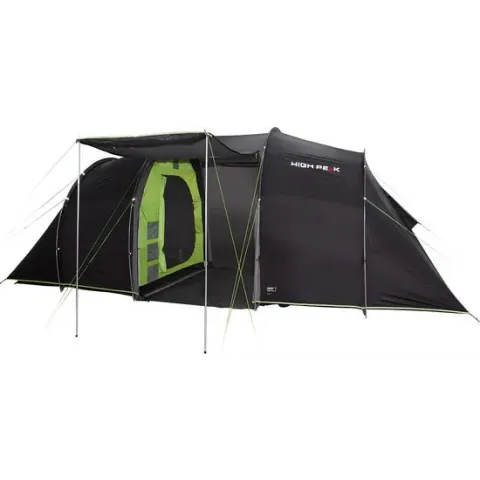 High Peak Tauris 4 Tunneltent - Donkergrijs - 4 Persoons