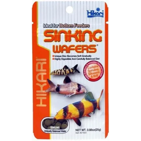 Hikari Sinking Wafers - Vissenvoer - 50 g