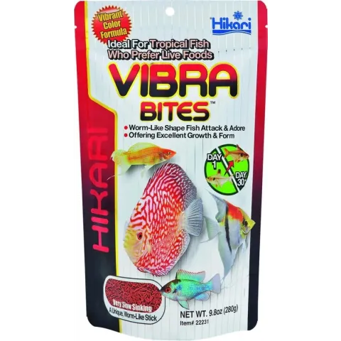 Hikari Tropical Vibra Bites - Vissenvoer - 73 g