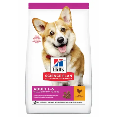 Hill's Canine Adult Small & Mini Kip - Hondenvoer - 6 kg