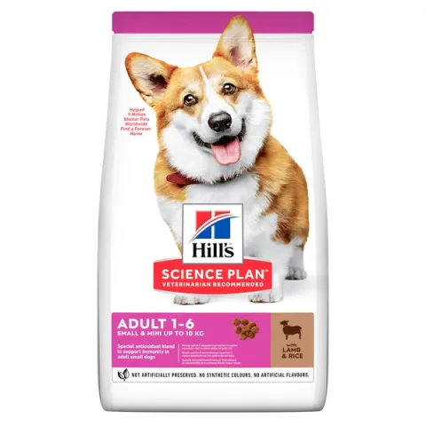 Hill's Canine Adult Small & Mini Lam&Rijst - Hondenvoer - 6 kg
