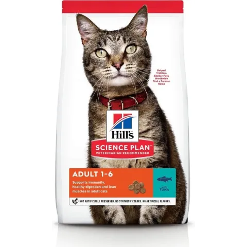 Hill's feline adult optimal care tonijn kattenvoer 3 kg