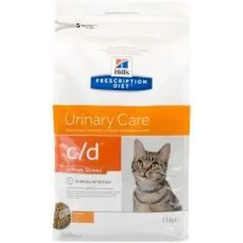 Hill's Prescription Diet C/D - Urinary Stress - Kip - Kattenvoer - 1.5 kg
