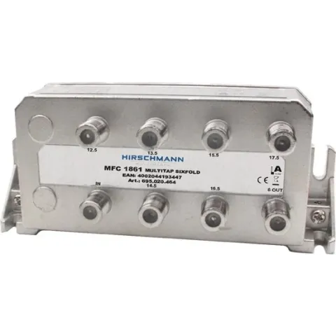Hirschmann multitap MFC1861 met 6 uitgangen / 5-1218 MHz