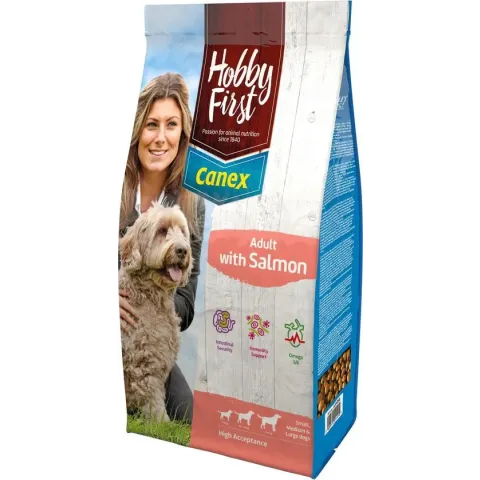 Hobbyfirst Canex Adult Zalm - Hondenvoer - 3 kg