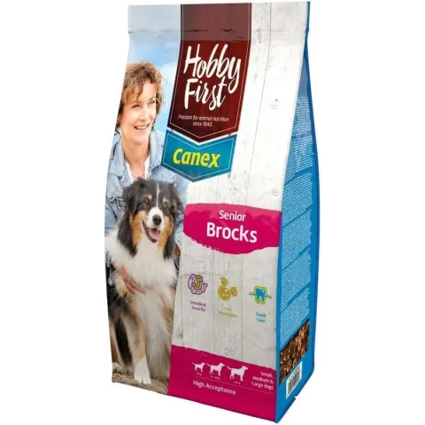 Hobbyfirst canex senior brocks hondenvoer 3 kg