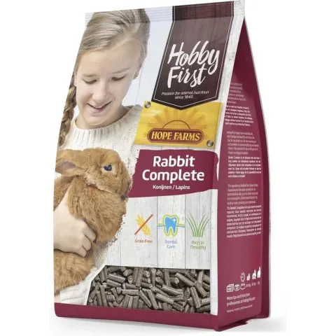 Hobbyfirst Hope Farms Rabbit Complete - Konijnenvoer - 3 kg