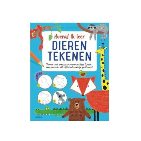 Hoera! Ik leer dieren tekenen
