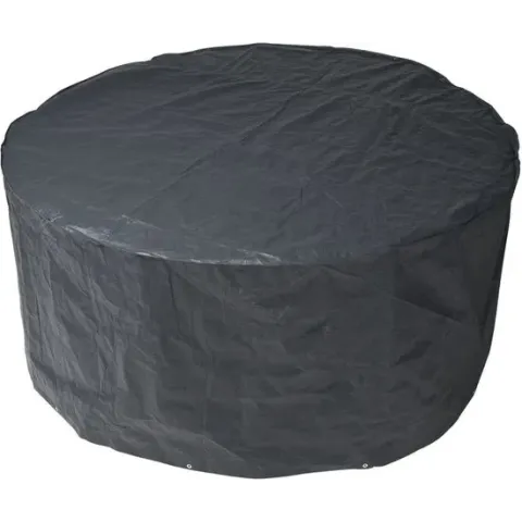 Hoes tafel rond H90xØ205cm
