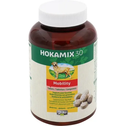 HOKAMIX Mobility tabletten 190 st voor honden - Ondersteuning van gewrichten