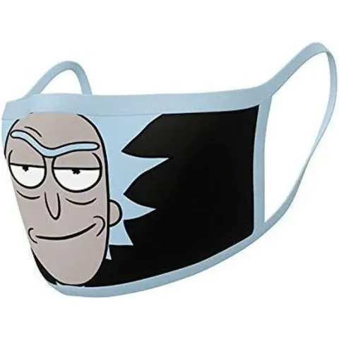Hole In The Wall Rick And Morty Rick - Facemask (x2)